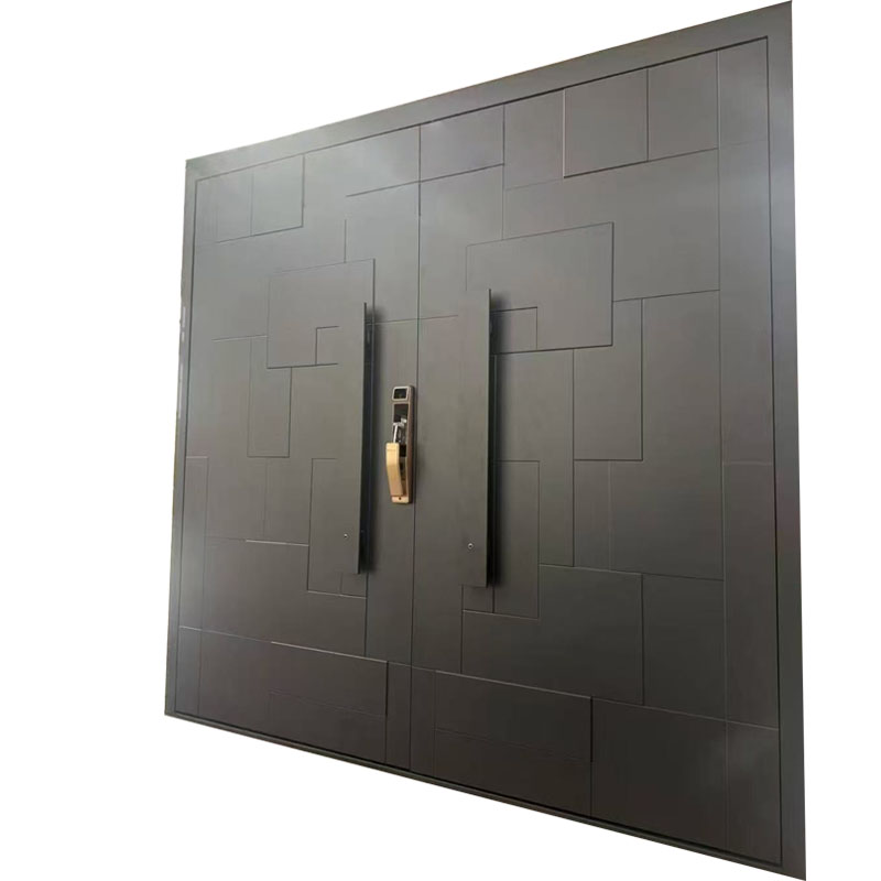 Custom Solid Cast Aluminum Entry Doors