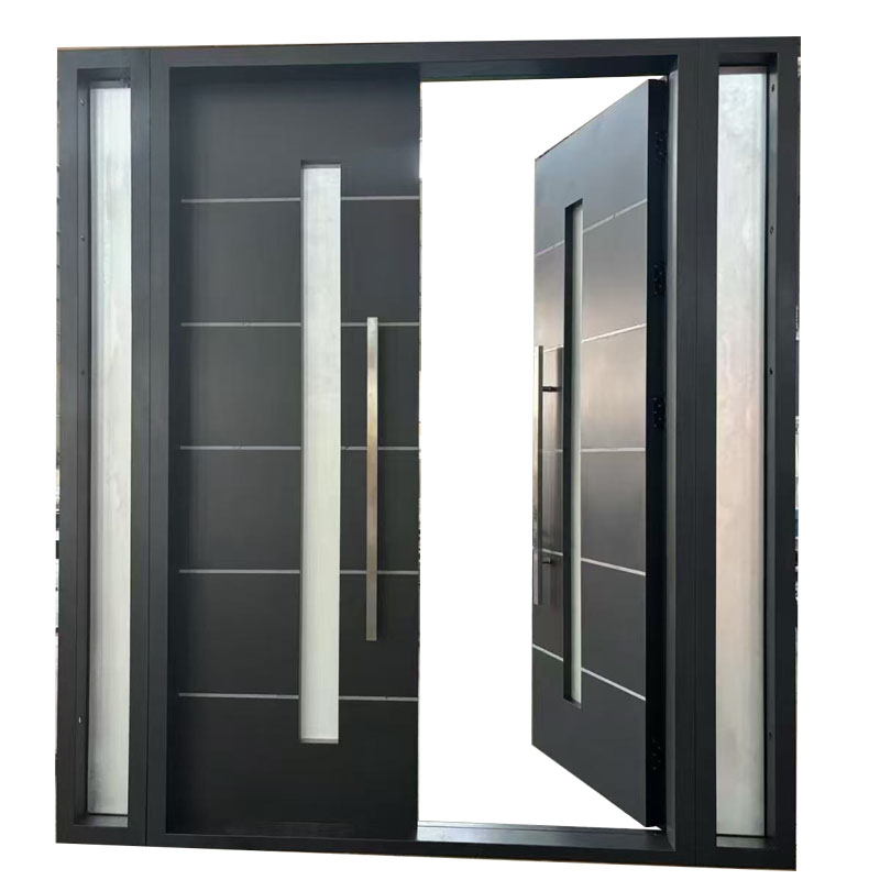 Luxury Cast Aluminum Double Doors