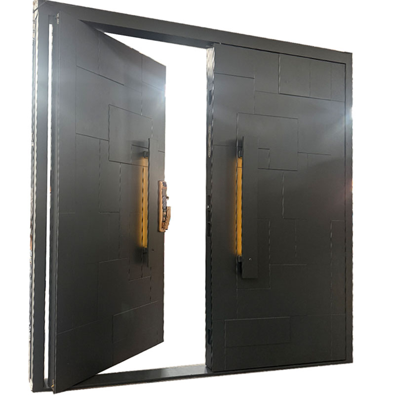 Luxury Cast Aluminum Double Doors