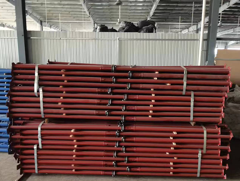 construction metal support poles shore post