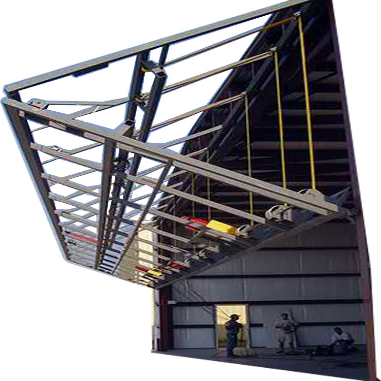 Hydraulic Strap Bi-folded Large Hangar Door