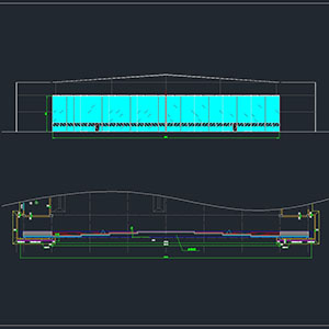 Drawing design of various doors